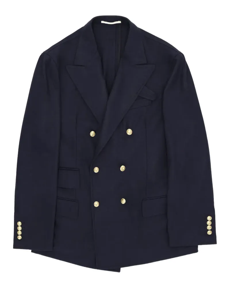 Fortela Travel double-breasted blazer - Blau Blau