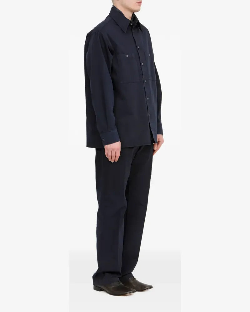 Maison Margiela Hemd mit Brusttaschen - Blau Blau