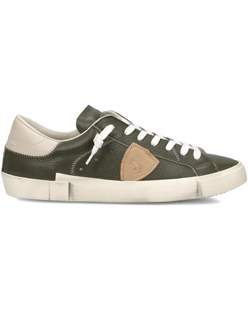 Philippe Model Prsx Sneakers mit Triangel-Logo - Grün Grün
