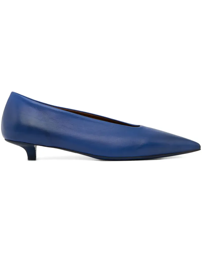 Marsèll Pumps mit spitzer Kappe - Blau Blau