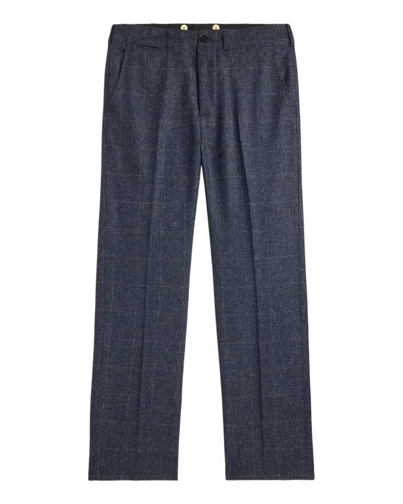 Ralph Lauren Karierte Straight-Leg-Hose - Blau Blau