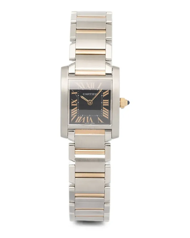 Cartier Tank Française 20mm watch - Schwarz Schwarz