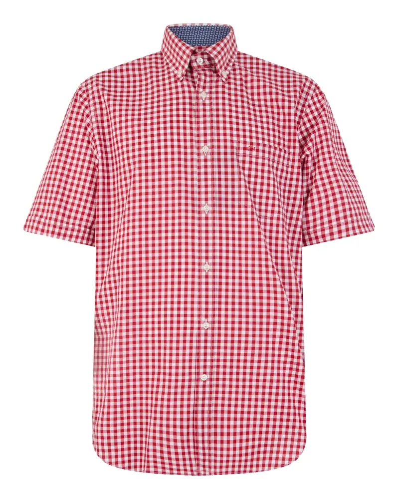 Paul & Shark checked short-sleeve shirt - Rot Rot