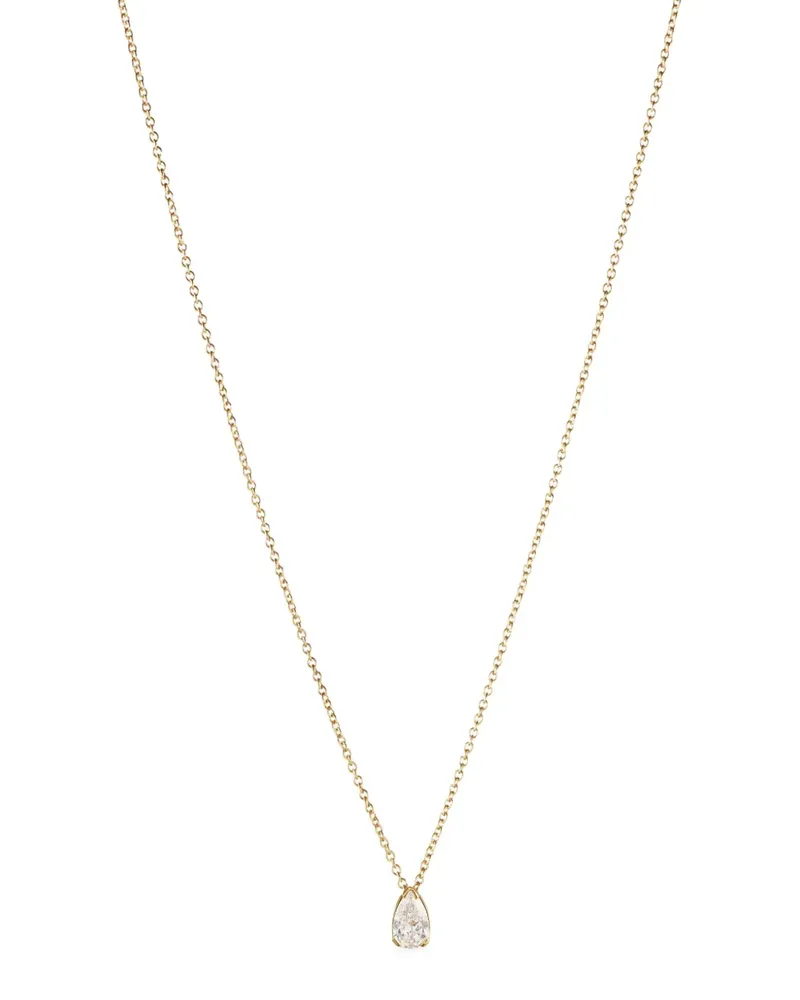 Sophie Bille Brahe 18kt Sky Simple Gelbgoldhalskette mit Diamantanhänger Gold