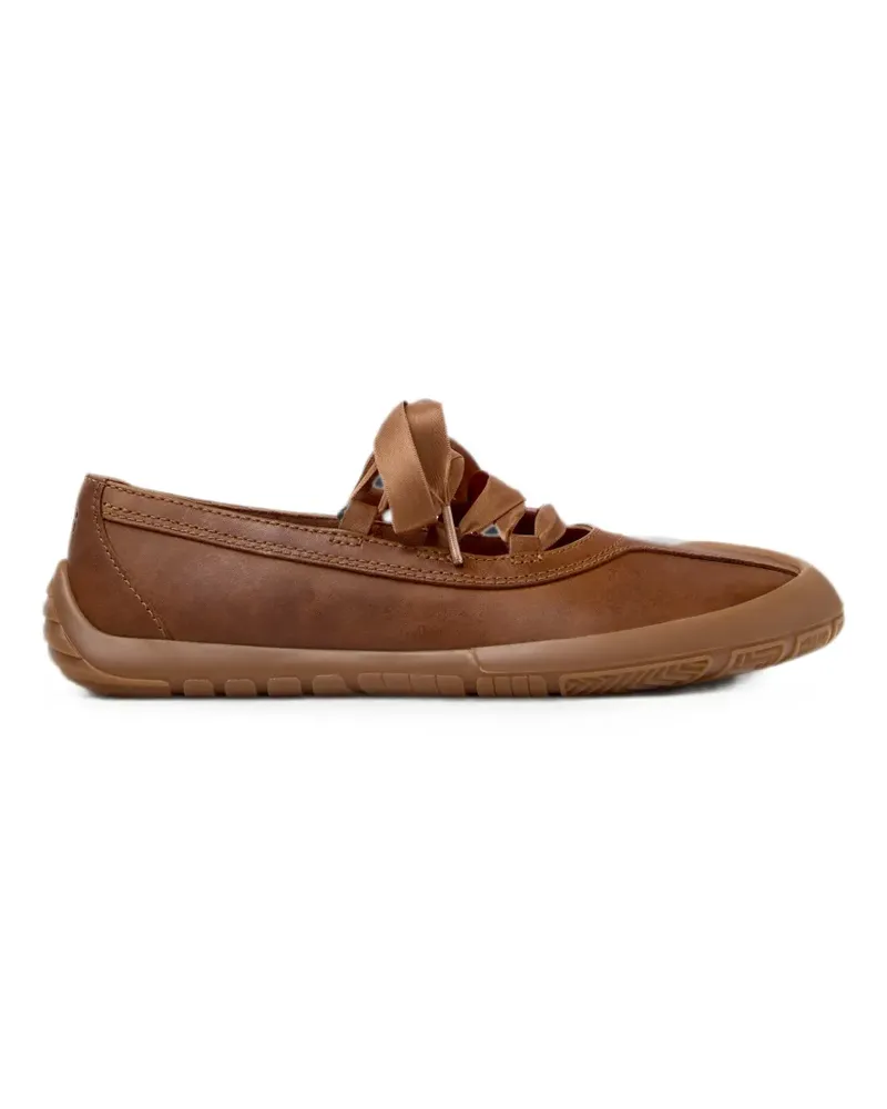 Camper Peu Path+ Ballerinas - Braun Braun