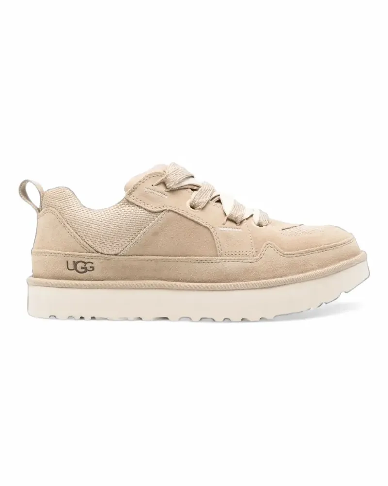 UGG Sneakers mit Wildledereinsätzen - Nude Nude