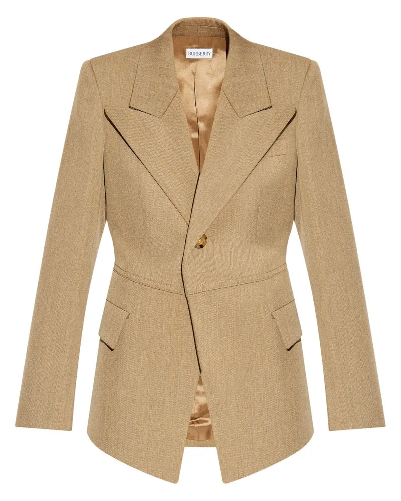 Burberry Klassisches Sakko - Nude Nude