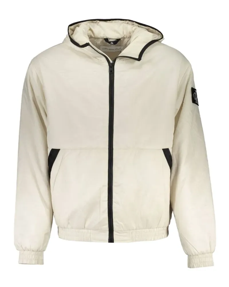 Calvin Klein puffer hooded jacket - Nude Nude