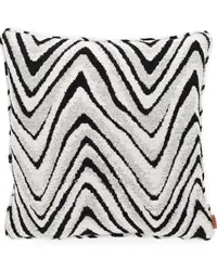 Missoni Home Kissen mit Zickzackmuster Grau