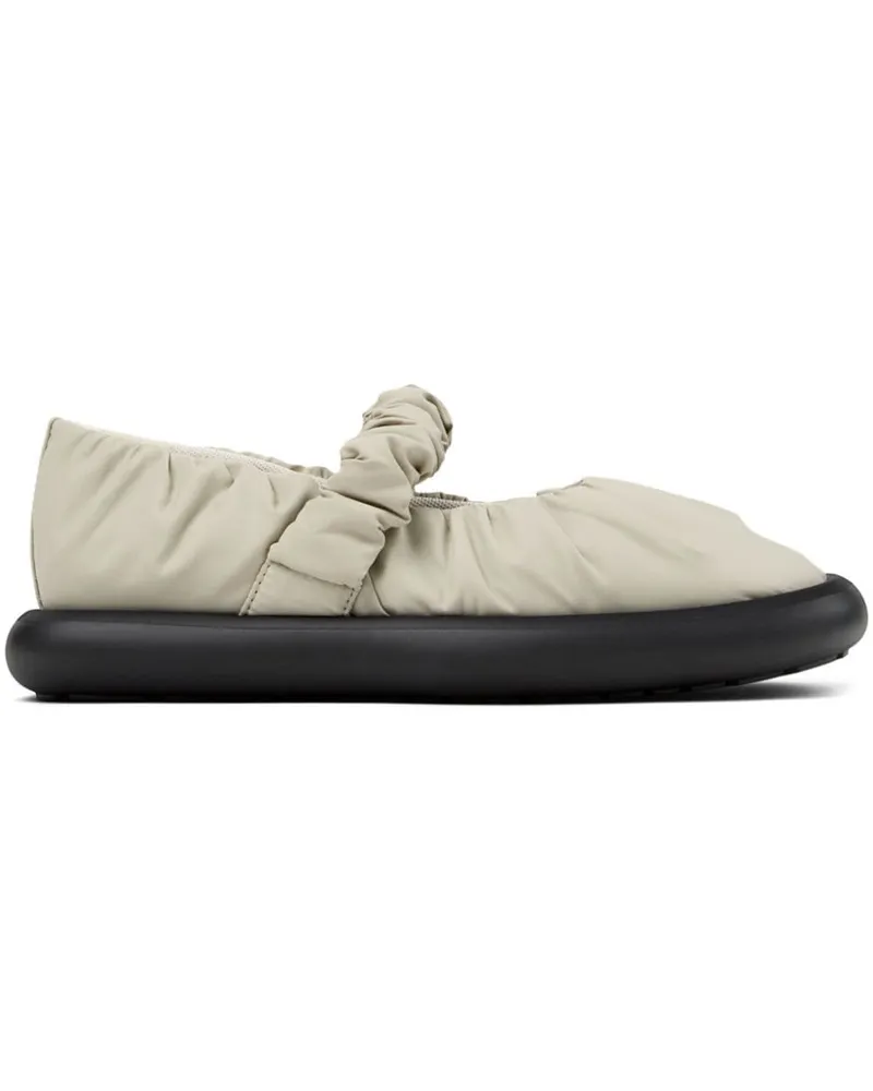 Camper Geraffte Onda Ballerinas - Nude Nude