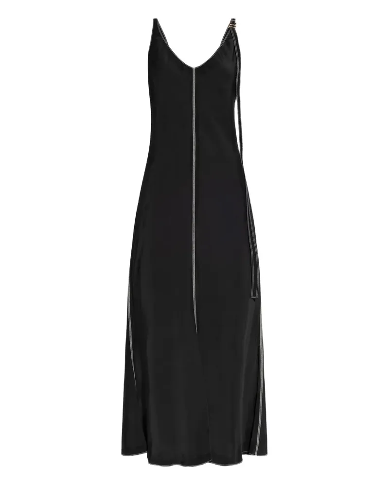 SPORTMAX Unione Kleid - Schwarz Schwarz
