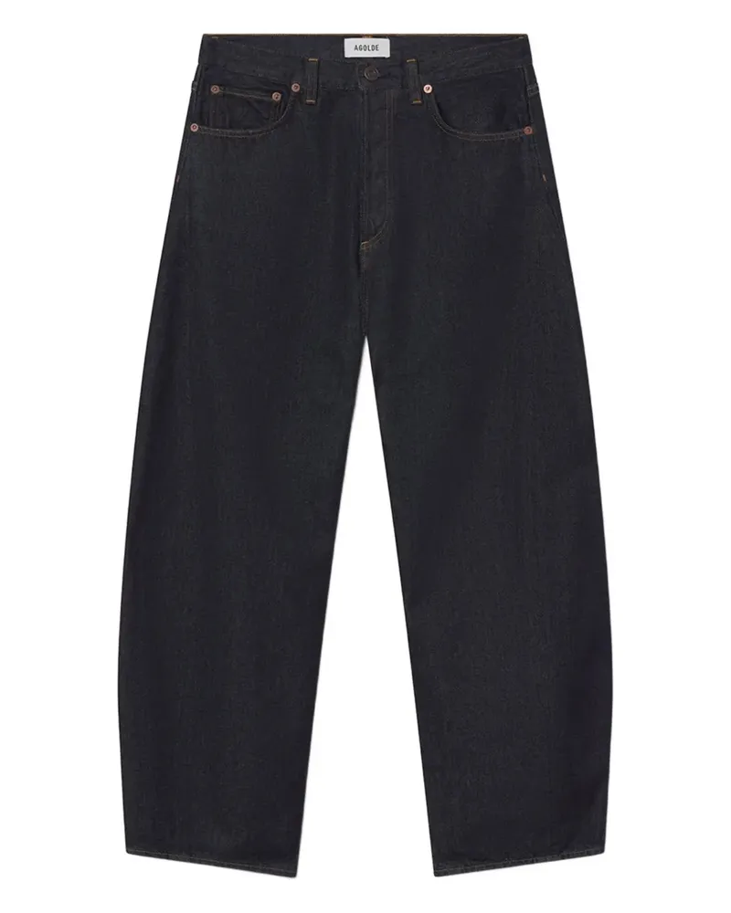 AGOLDE Luna button-fastening jeans - Blau Blau