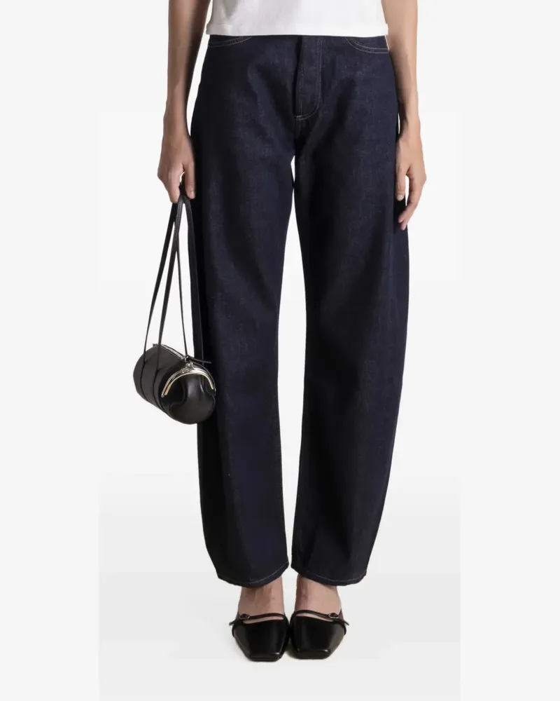 AGOLDE Jeans mit abgerundetem Bein - Blau Blau