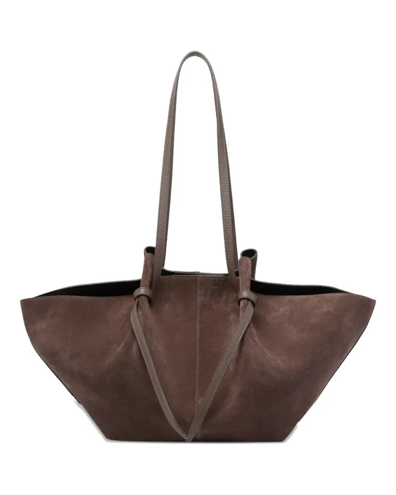 YUZEFI Mochi magnetic closure large shoulder bag - Braun Braun