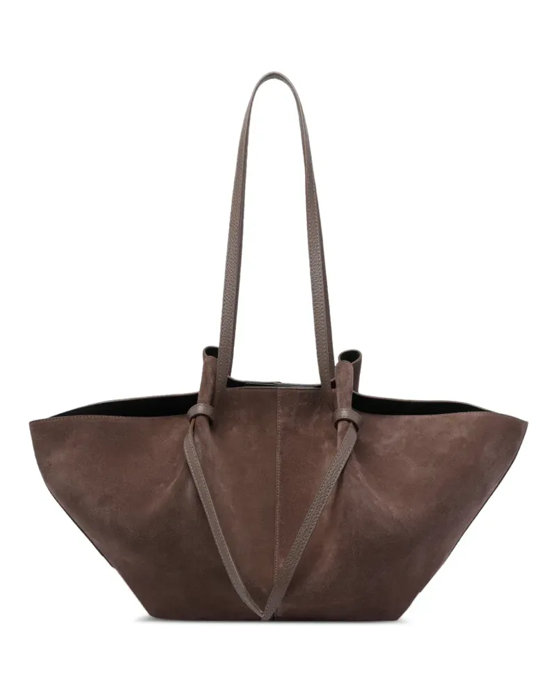 YUZEFI Große Mochi Schultertasche - Braun Braun