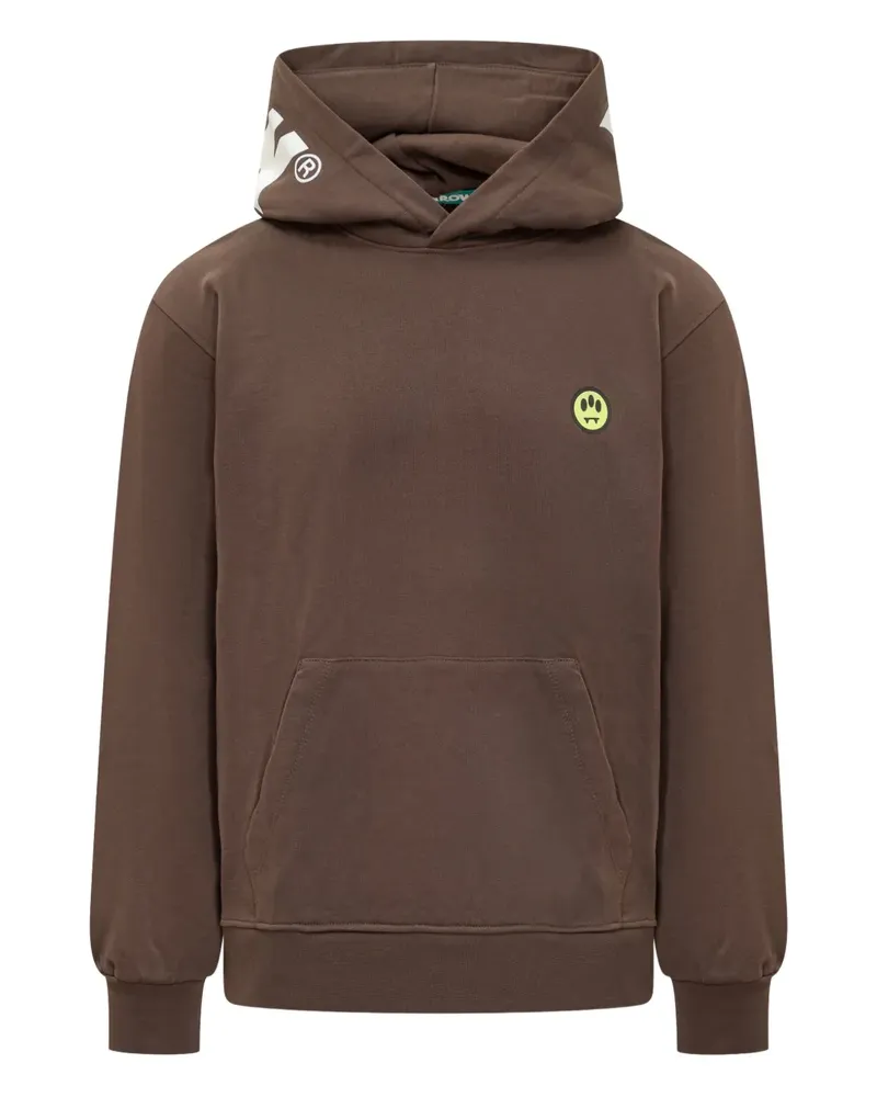 BARROW Hoodie mit Logo - Braun Braun