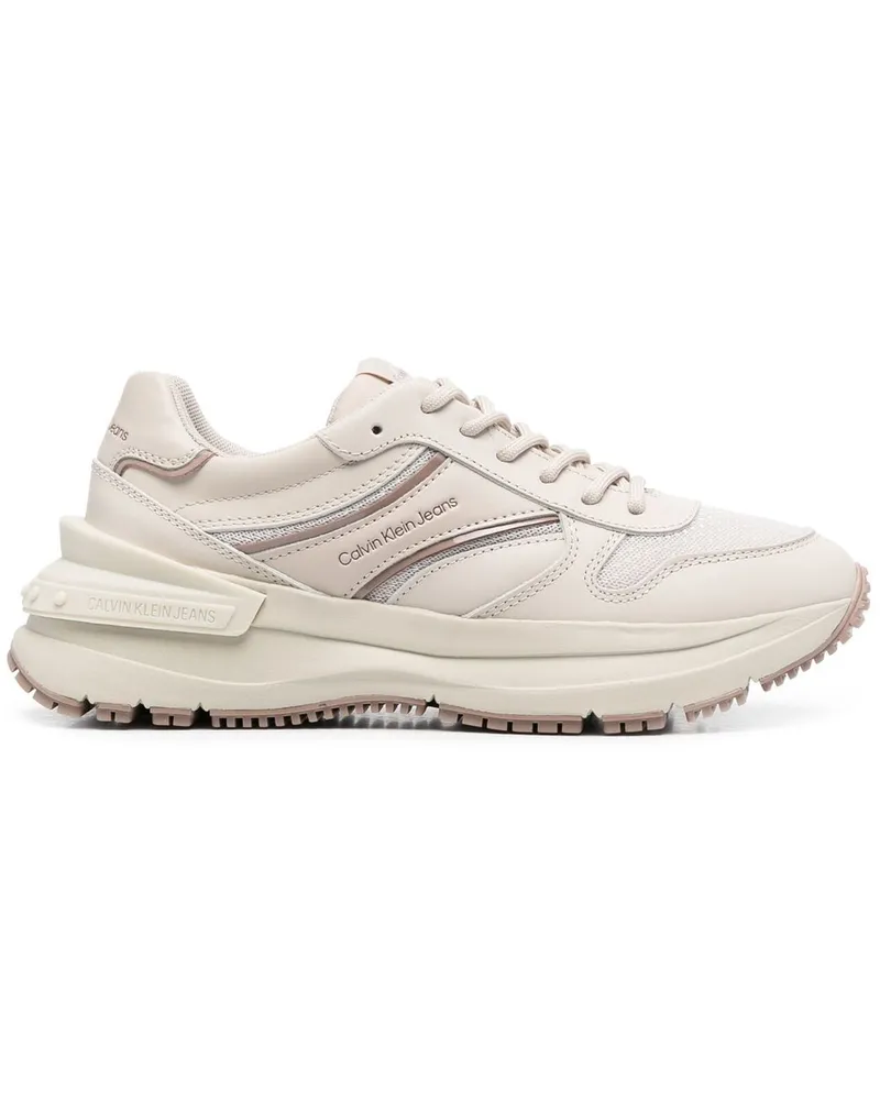 Calvin Klein Sneakers mit Logo - Nude Nude