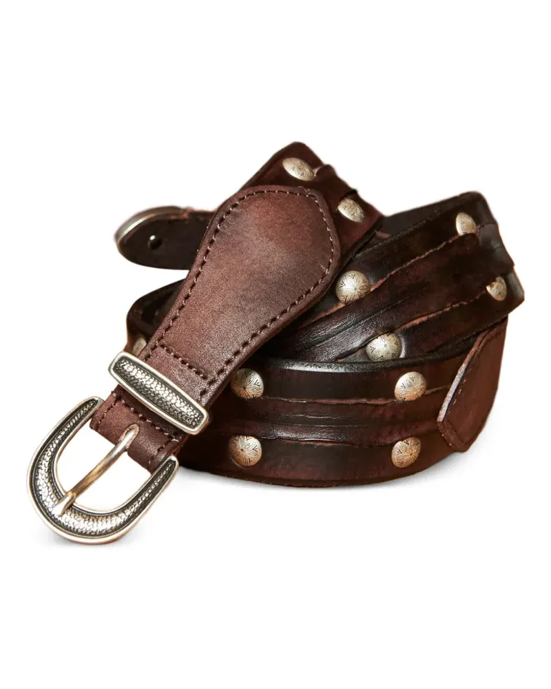Fortela studded buckle belt - Braun Braun