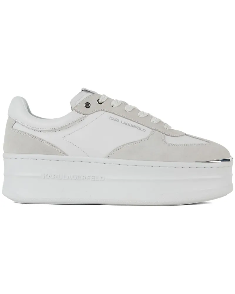 Karl Lagerfeld Kobo Apron Sneakers - Weiß Weiß