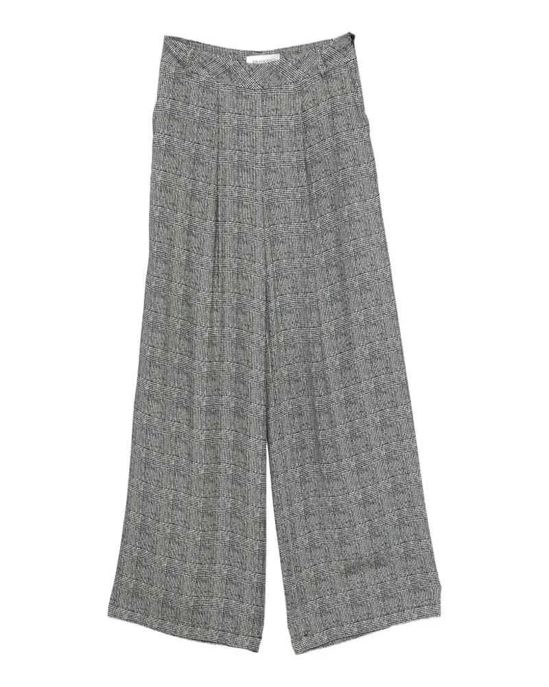 Ermanno Scervino Palazzohose mit Prince-of-Wales-Karo - Grau Grau