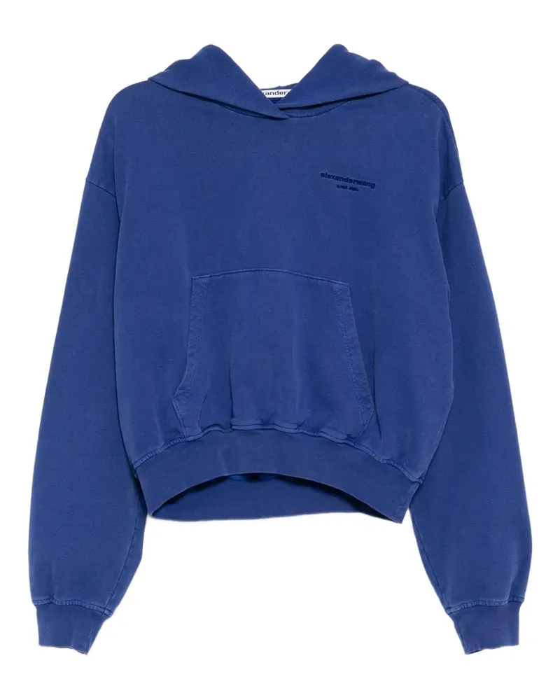 Alexander Wang Bubble Hoodie - Blau Blau
