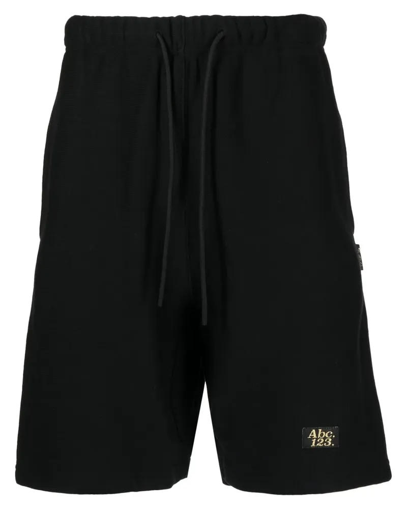 Abc. Joggingshorts mit Kordelzug - Schwarz Schwarz