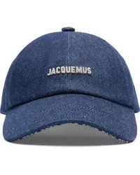 Jacquemus La Casquette Gadjo Baseballkappe Blau