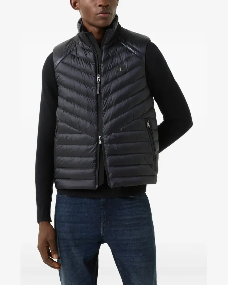 Bogner Lasse quilted gilet - Schwarz Schwarz