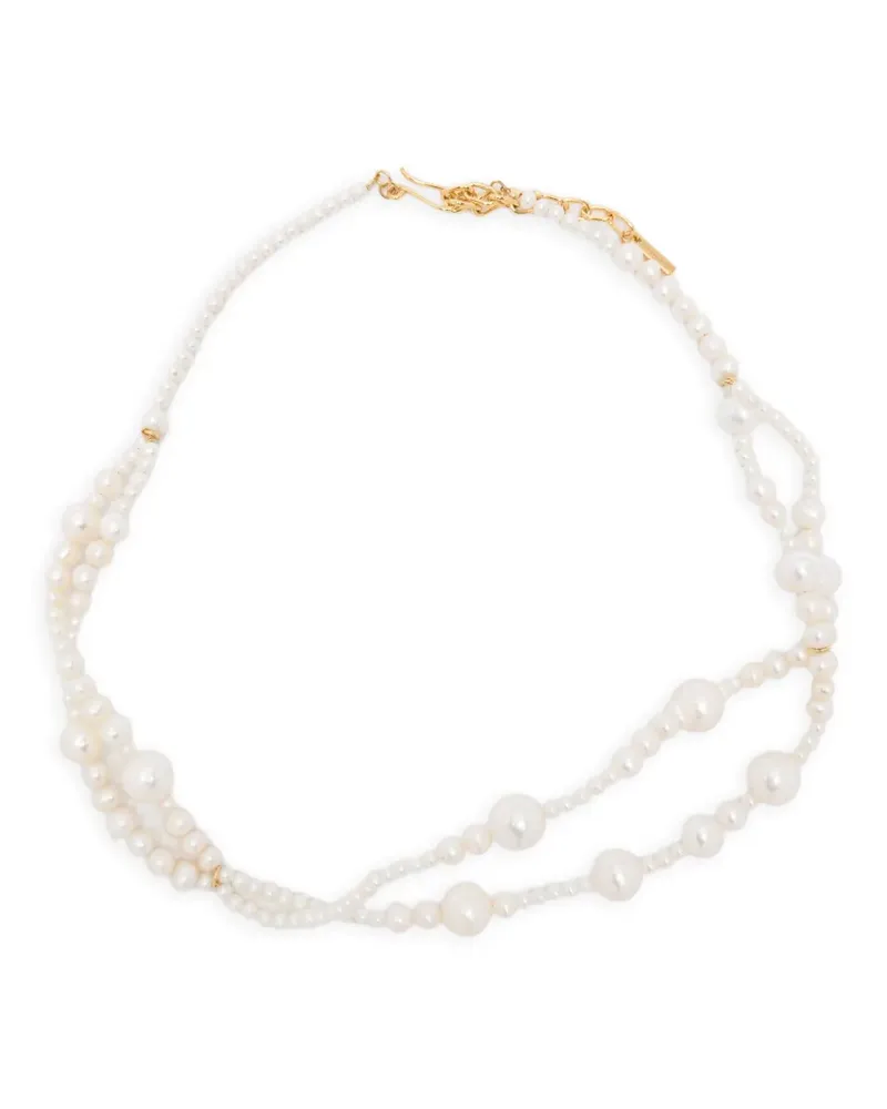 Completedworks pearl necklaces - Gold Gold