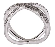 KATIA' Ring mit überkreuztem Detail
