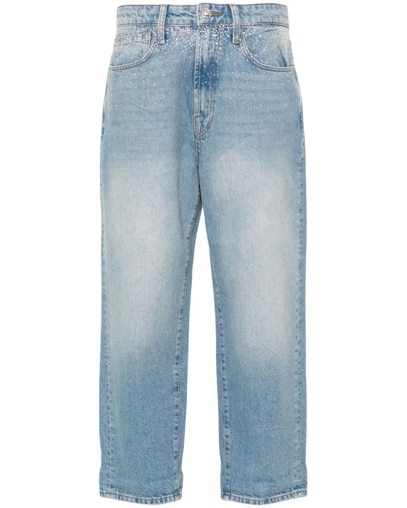 Liu Jo Tief sitzende Boyfriend-Jeans Blau