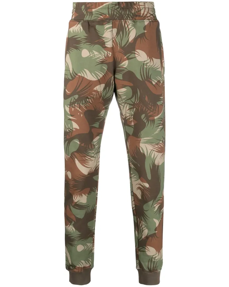 Moschino Jogginghose mit Camouflage-Print - Grün Grün