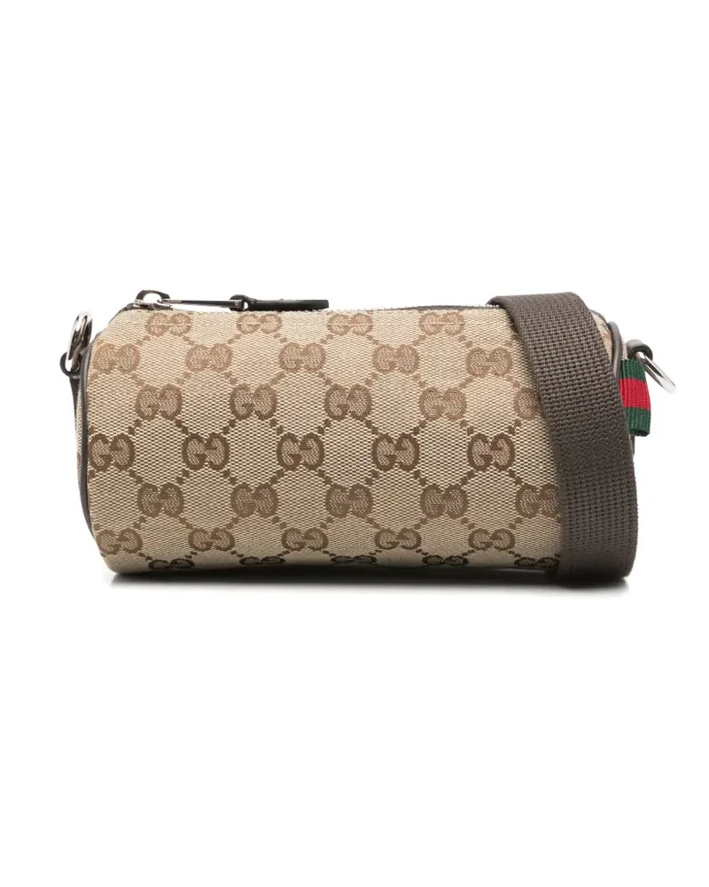 Gucci Mini-Tasche mit GG - Braun Braun