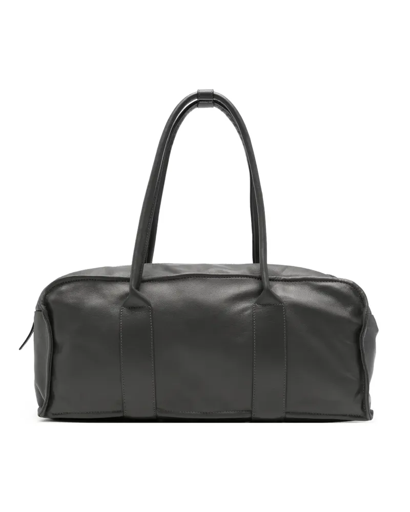 GIMAGUAS Claudia Schultertasche aus Leder - Grau Grau
