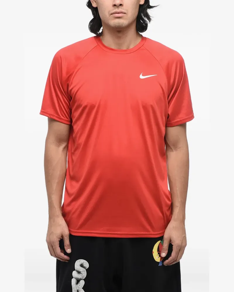 Nike Dri-FIT T-Shirt mit Logo-Print - Rot Rot