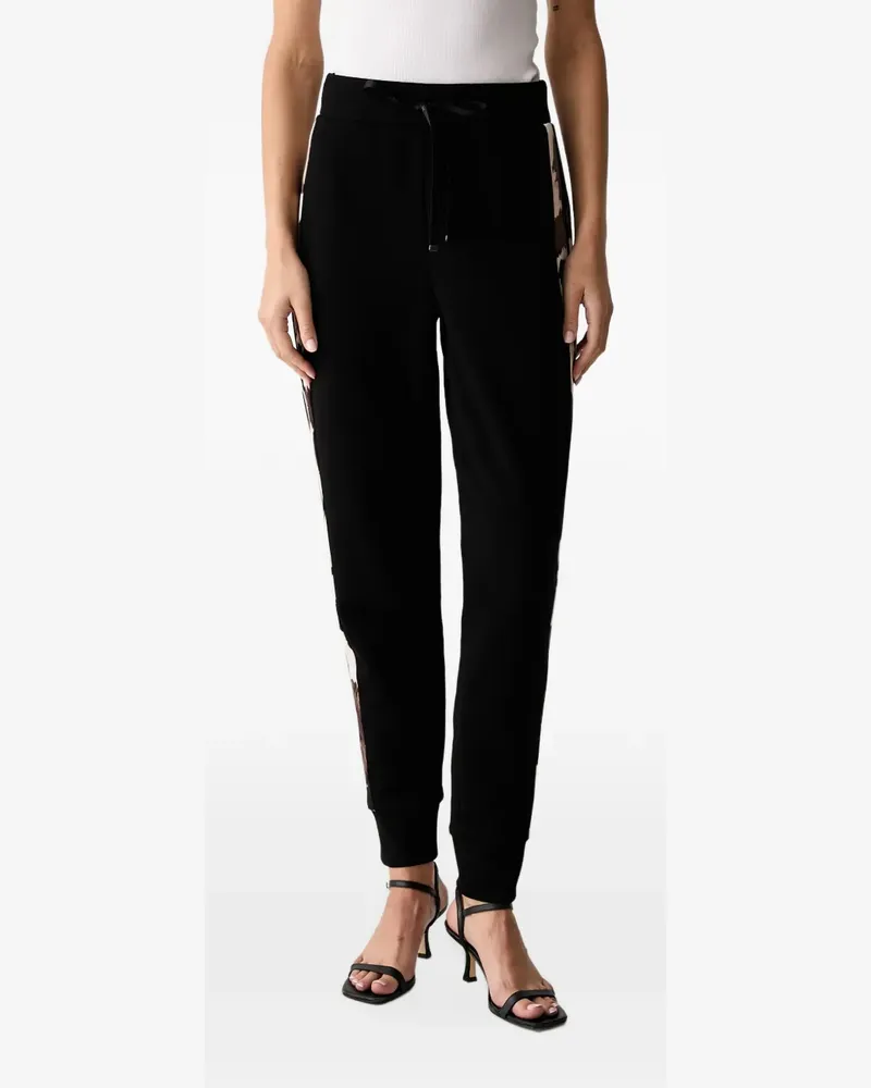 Joseph Ribkoff Jogginghose mit Print - Schwarz Schwarz