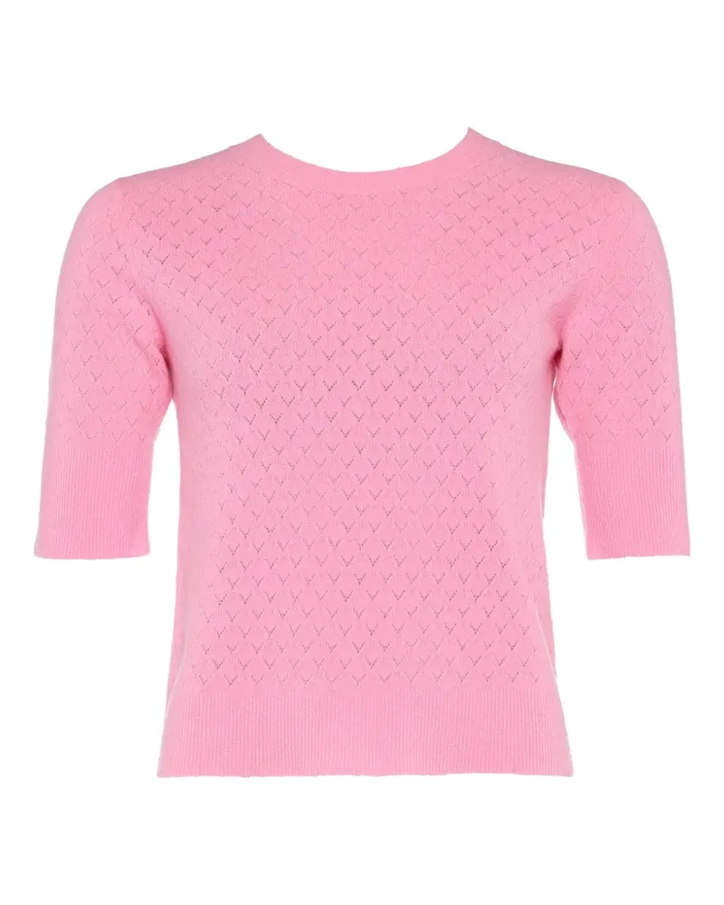 Eres Kurzärmeliger Macaron Pullover - Rosa Rosa