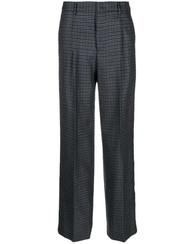 PT TORINO Karierte Hose - Blau Blau