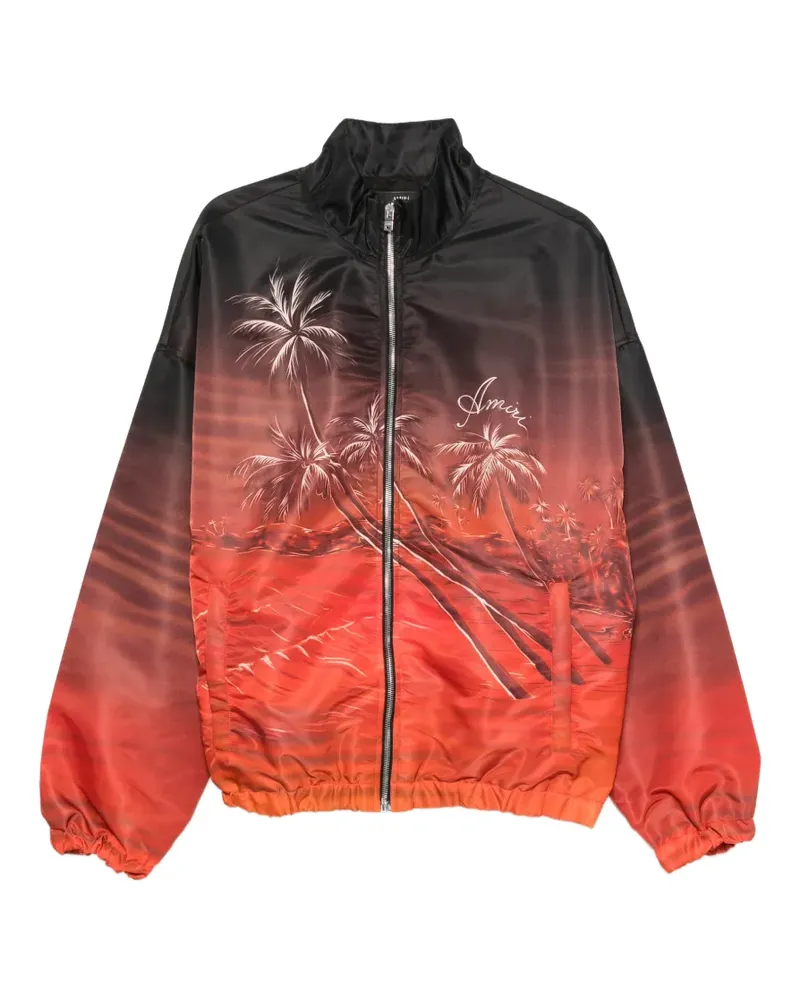 Amiri Jacke mit Palmen-Print - Schwarz Schwarz