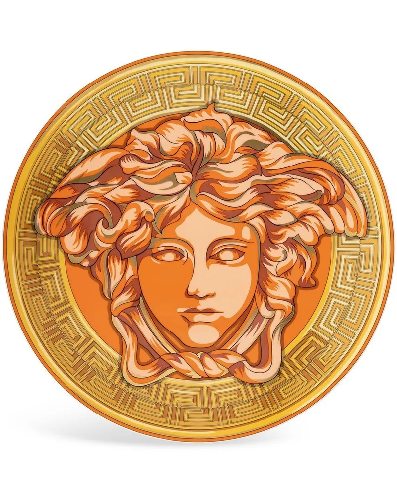 Versace Medusa Amplified Teller, 33,1cm - Gold Gold