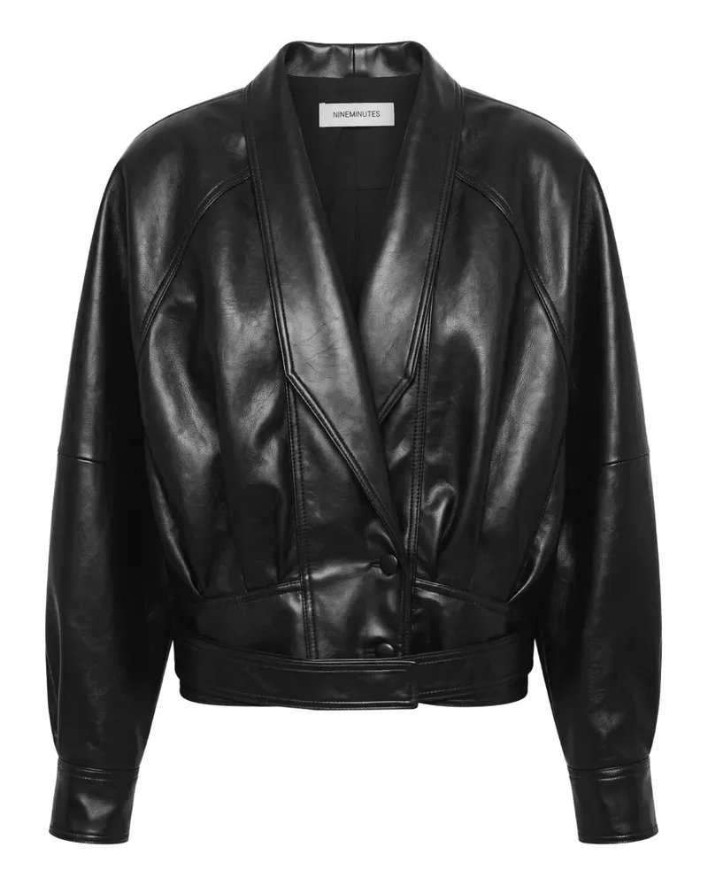 NINEMINUTES The Box Jacke - Schwarz Schwarz