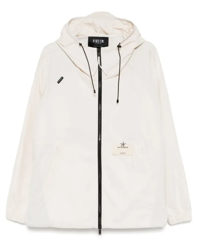 FIVE CM Sportjacke mit Logo-Print - Nude Nude