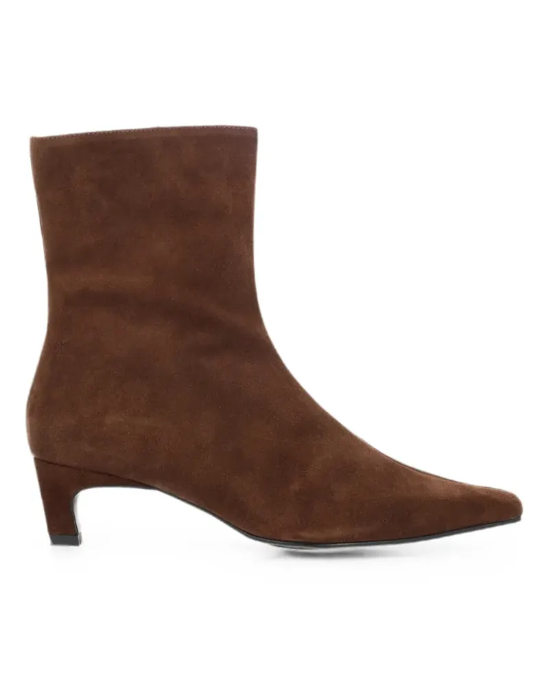 Alohas suede ankle boots - Braun Braun