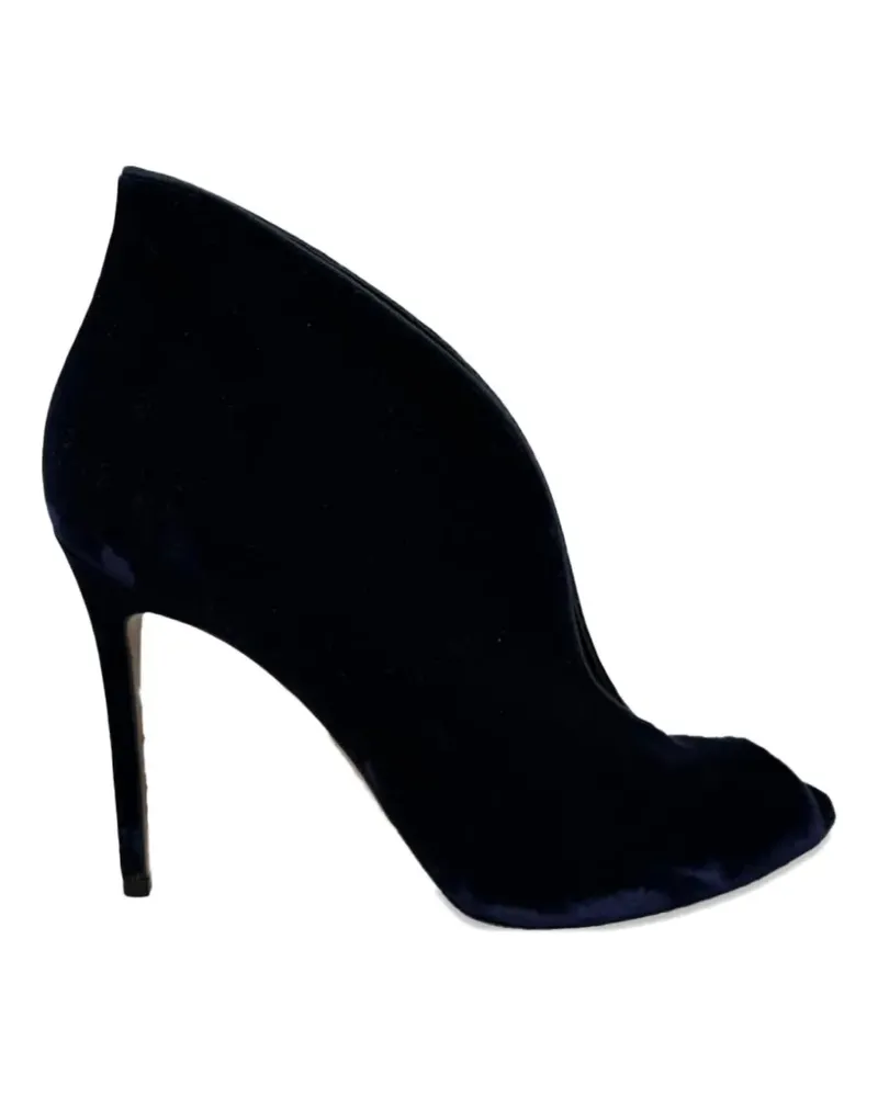 Gianvito Rossi Vamp peep-toe ankle boots - Blau Blau
