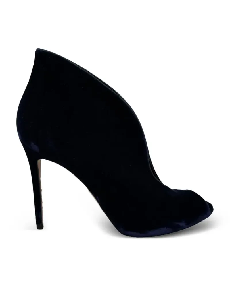 Gianvito Rossi Vamp peep-toe ankle boots - Blau Blau