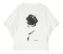 T-Shirt mit Rosen-Print