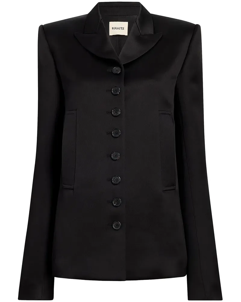 KHAITE Saraphina Jacke - Schwarz Schwarz