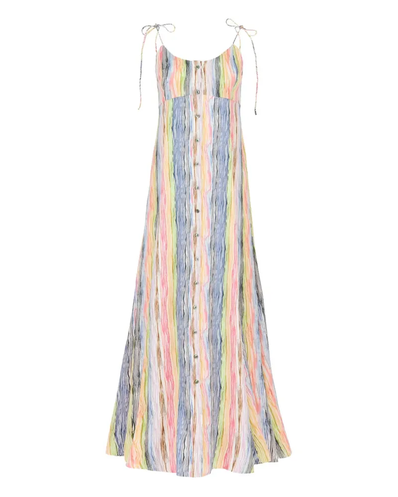 Rosie Assoulin High Garden Maxikleid - Blau Blau