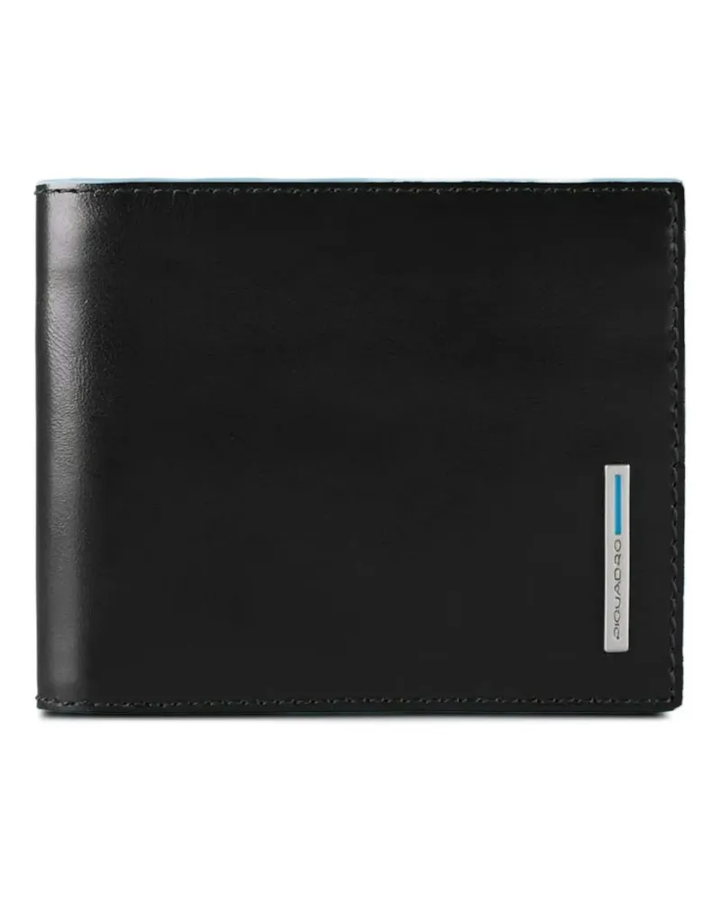 Piquadro leather wallet - Schwarz Schwarz