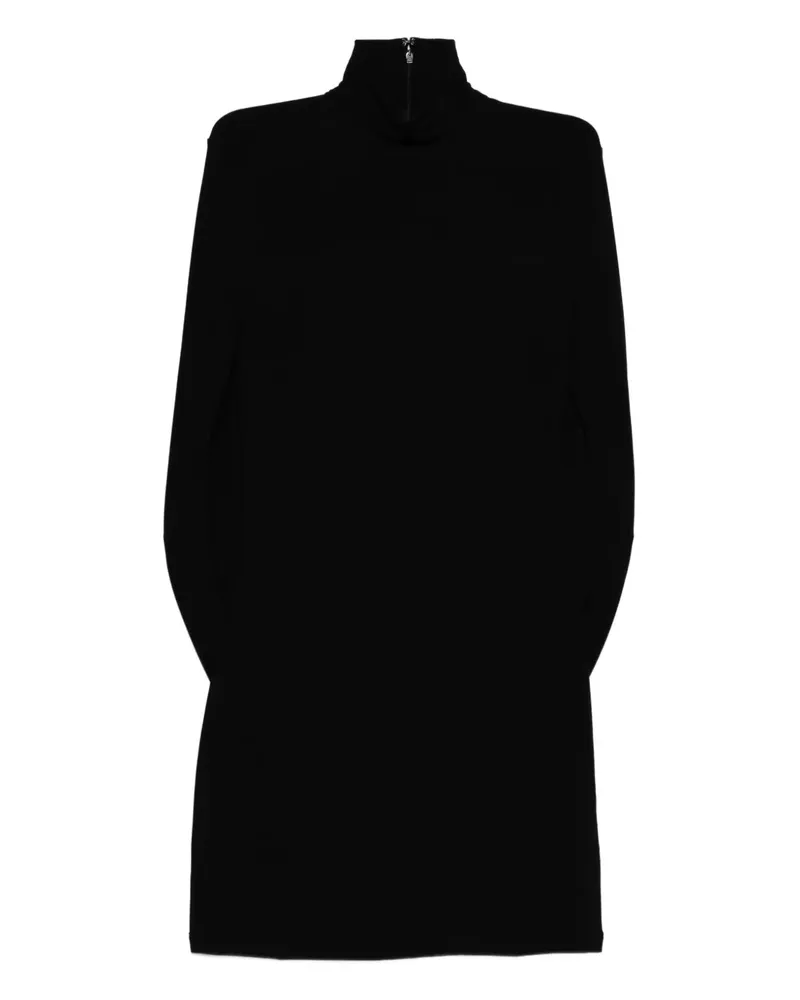 Alexander Wang Minikleid mit Stehkragen - Schwarz Schwarz